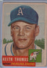 1953 Topps #129 Keith Thomas B $2.00