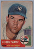 1953 Topps #119 John Sain A $10.00