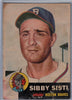 1953 Topps #124 Sibby Sisti B $3.00