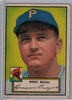 1952 Topps Baseball # 12 Monty Basgall Red Back $10.00