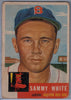 1953 Topps #139 Sammy White B $3.00