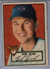 1952 Topps Baseball #153 Bob Rush $6.00