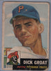 1953 Topps #154 Dick Groat B $3.00