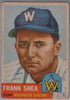 1953 Topps #164 Frank Shea B $5.00