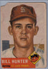 1953 Topps #166 Bill Hunter C $3.00