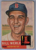 1953 Topps #170 Bill Werle $4.00