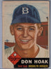 1953 Topps #176 Don Hoak B $5.00