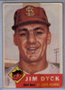 1953 Topps #177 Jim Dyck C $3.00