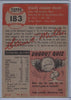 1953 Topps #183 Stu Miller F $3.00