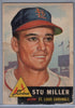 1953 Topps #183 Stu Miller E $8.00