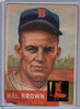 1953 Topps #184 Hal Brown A $2.00