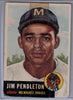 1953 Topps #185 Jim Pendleton A $3.00