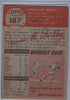 1953 Topps #187 Jim Fridley A $10.00
