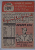 1953 Topps #189 Ray Jablonski $4.00