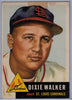 1953 Topps #190 Dixie Walker A $3.00