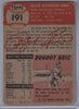 1953 Topps #191 Ralph Kiner A $10.00