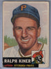 1953 Topps #191 Ralph Kiner B $14.00