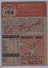 1953 Topps #194 Eddie Kazak A $11.00