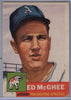 1953 Topps #195 Ed McGhee A $10.00