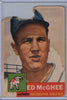 1953 Topps #195 Ed McGhee B $1.50