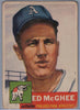 1953 Topps #195 Ed McGhee C $8.00