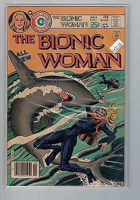 Bionic Woman Issue # 2 Charlton Comics $32.00
