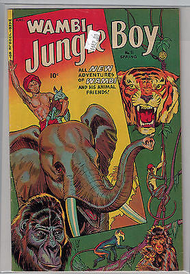 Wambi, Jungle Boy Issue #11 (Spring 1951) Fiction House $42.00
