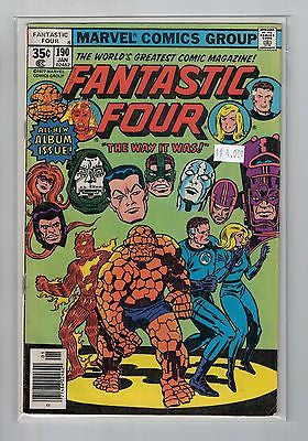 Fantastic Four Issue # 190 Marvel Comics $4.00