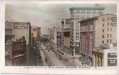 Vintage Postcard of Main Street, Winnipeg, Manitoba $10.00