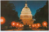 Vintage Postcard of U.S. Capitol Dome at Night, Washington, D.C. $10.00
