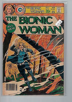 Bionic Woman Issue # 3 Charlton Comics $32.00