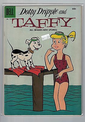 Four Color Issue #718 Dotty Dripple and Taffy Dell Comics $12.00