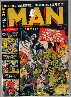 Man Comics Issue # 10 (Oct 1951) Marvel $56.00