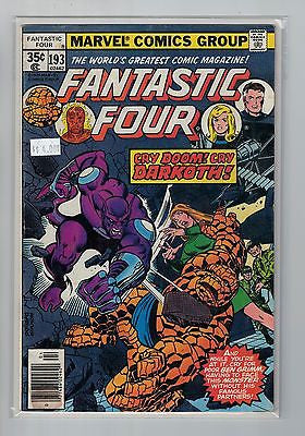 Fantastic Four Issue # 193 Marvel Comics $4.00