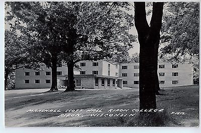Vintage Postcard of Marshall Scott Hall in Ripon College, Ripon, WI $10.00