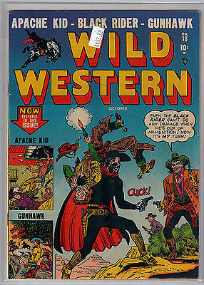 Wild Western Issue #18 (Oct 1951) Marvel Comics $83.00