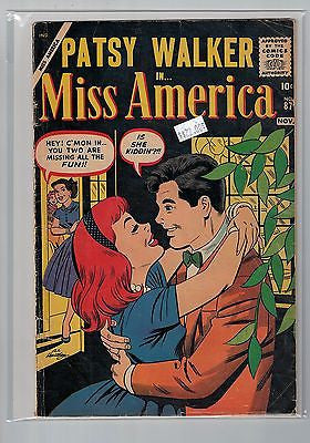 Patsy Walker in Miss America Issue #87 Atlas Comics $22.00