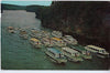 Vintage Postcard of Sightseeing Fleet on Review, Wisconsin Dells, WI $10.00