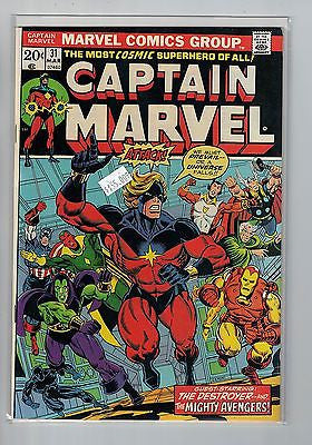 Captain Marvel Issue # 31 Marvel Comics $55.00