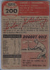 1953 Topps #200 Gordon Goldsberry A $5.00