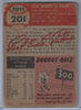 1953 Topps #201 Paul La Palme $4.00