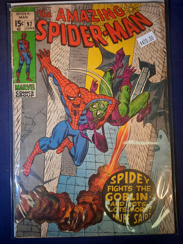 Amazing Spider-Man Issue #  97 Marvel Comics $20.00