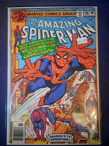 Amazing Spider-Man Issue # 186 Marvel Comics $14.00