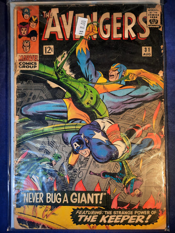 Avengers Issue #  31 Marvel Comics $8.00