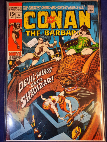 Conan The Barbarian Issue #6 Marvel Comics $43.00