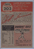 1953 Topps #203 Cliff Fannin B $4.00