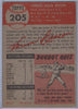 1953 Topps #205 Vern Benson A $8.00