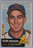 1953 Topps #205 Vern Benson A $8.00