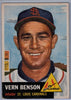 1953 Topps #205 Vern Benson D $8.00