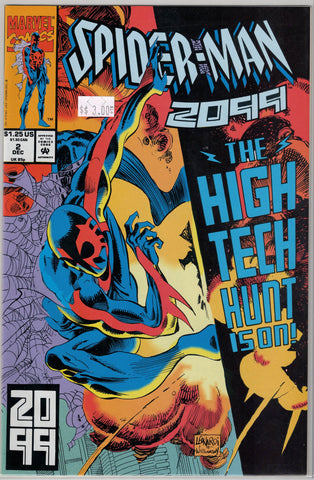 SpiderMan 2099 Issue # 2 Marvel Comics $3.00